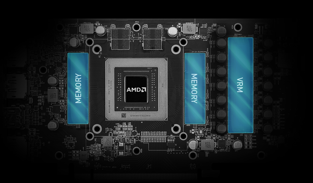 rx5600 mech THERMAL PADDING