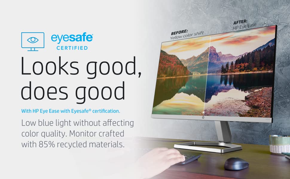 HP M22f Monitor Eyesafe Certified Monitor