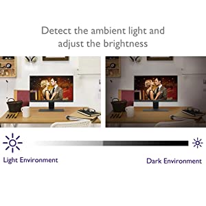 ambient light adjustment, auto contrast adjustment