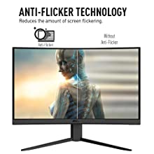 Anti-flicker helps you see more clearly